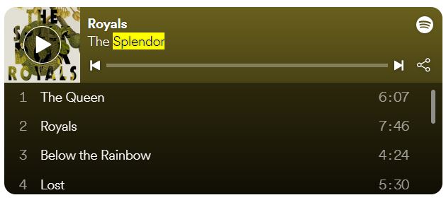 The-Splendor-Spotify
