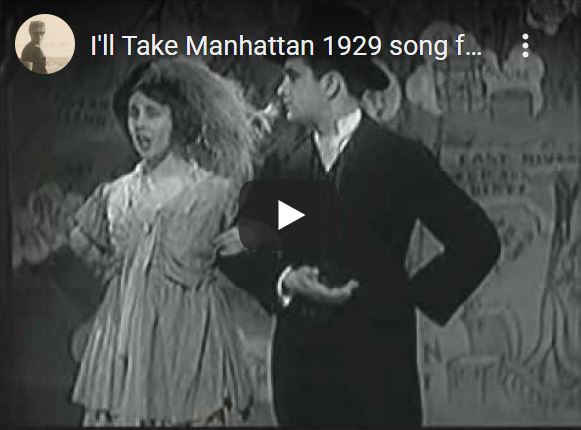 I'll Take Manhattan 1929 song from Rodgers and Hart