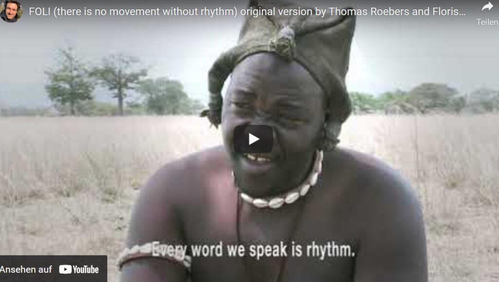 Our Roots began in Africa - There is no movement without rythm