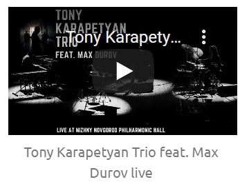 Tony Karapetyan Trio