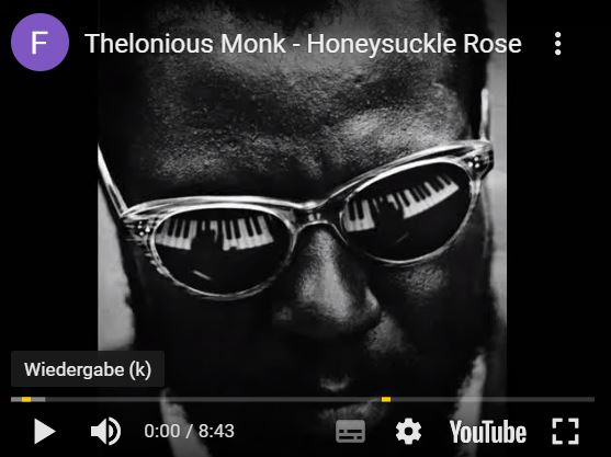 honeysuckle rose thelonious monk