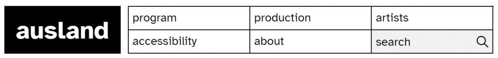 ausland is an independent venue for music, film, literature, performance and other artistic endeavours