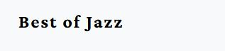 Best og Jazz Logo