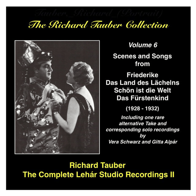 The Richard Tauber Collection, Vol. 6 The Complete Lehár Studio Recordings II (1928-1932)
Richard Tauber